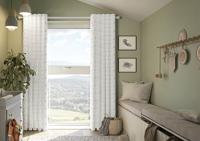 Faceted, Goldie - Made to Measure Curtains - Image 3